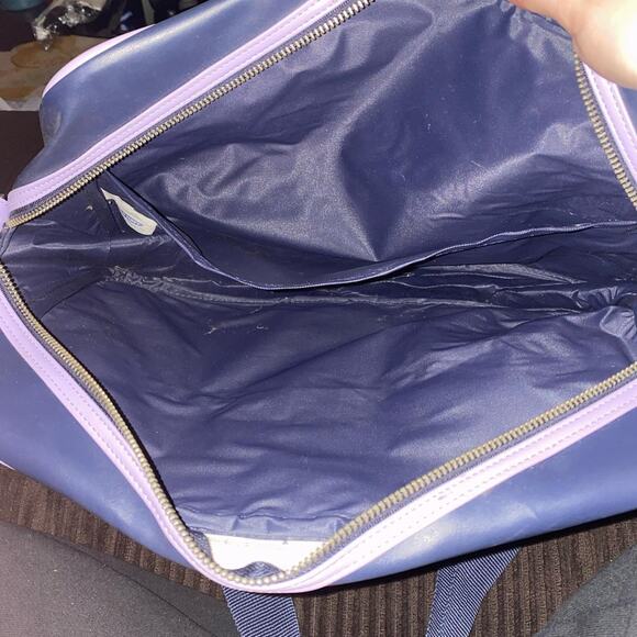 Vintage y2k purple messenger bag - Picture 3 of 4